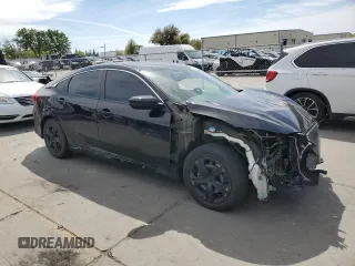 2018 Honda Civic LX with VIN 2HGFC2F54JH523052, listed as a Copart auction lot 52910375 with 147,550 mi miles and Salvage Title. Bid and sale history available at carsss.com. Image 4.