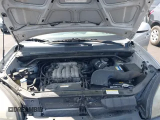 2007 Hyundai Tucson SE with VIN KM8JN12D37U672371, listed as a IAAI auction lot 41925218 with 222,434 mi miles. Bid and sale history available at carsss.com. Image 10.