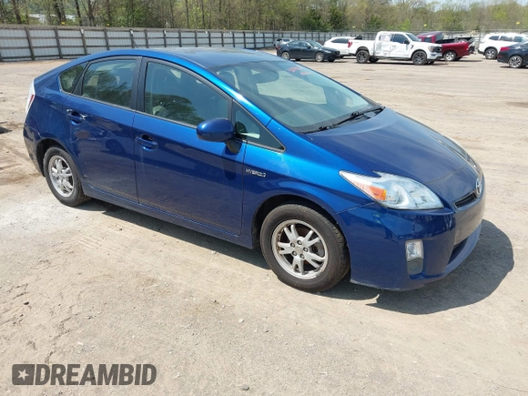 2011 Toyota Prius I with VIN JTDKN3DU3B0315824, listed as a IAAI auction lot 42034022 with 230,653 mi miles. Bid and sale history available at carsss.com. Image 1.