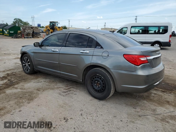 2012 Chrysler 200 Limited with VIN 1C3CCBCB4CN191088, listed as a Copart auction lot 53318964 with 184,065 mi miles and Salvage Title. Bid and sale history available at carsss.com. Image 2.