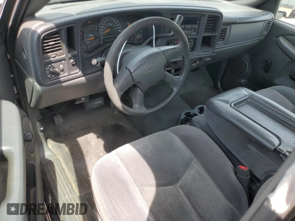 2005 Chevrolet Silverado 1500 Work Truck with VIN 1GCEC14XX5Z204219, listed as a Copart auction lot 60194575 with 198,381 mi miles and Salvage title. Bid and sale history available at DreamBid. Image 8.