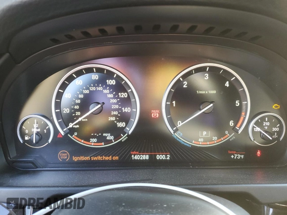 2017 BMW X5 xDrive35d with VIN 5UXKS4C30H0U05849, listed as a Copart auction lot 41345445 with 140,288 mi miles and Clean Title. Bid and sale history available at carsss.com. Image 9.