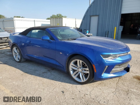 2016 Chevrolet Camaro 2LT z VIN 1G1FD3DS0G0168879, wystawiony jako Copart lot #58664714 z przebiegiem 19 295 mil mil oraz Szkoda całkowita • Salvage title. Historia ofert i sprzedaży dostępna na DreamBid. Obrazek 4.