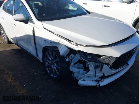 2019 Mazda 3 w/Select Pkg with VIN JM1BPACL6K1108118, listed as a IAAI auction lot 41743267 with 54,947 mi miles. Bid and sale history available at carsss.com. Image 6.