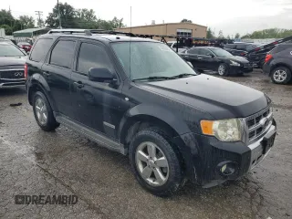 2008 Ford Escape Limited with VIN 1FMCU94198KE48368, listed as a Copart auction lot 60950934 with 246,923 mi miles and Salvage Title. Bid and sale history available at carsss.com. Image 4.