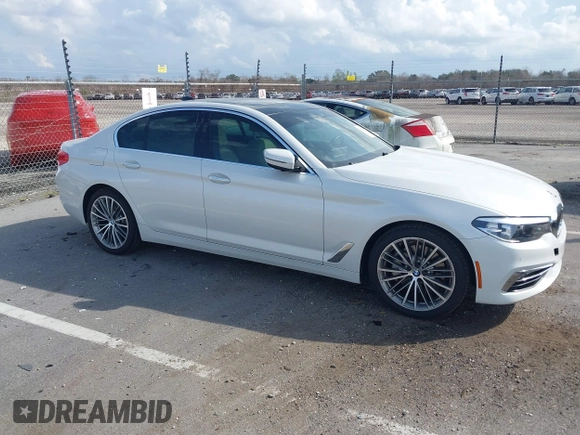2018 BMW 5 Series 540i with VIN WBAJE5C57JWA96315, listed as a IAAI auction lot 41531960 with 65,085 mi miles and . Bid and sale history available at carsss.com. Image 13.
