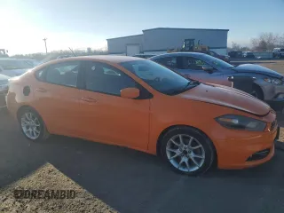 2013 Dodge Dart SXT with VIN 1C3CDFBA4DD299425, listed as a Copart auction lot 51072105 with 127,419 mi miles and Salvage Title. Bid and sale history available at carsss.com. Image 4.