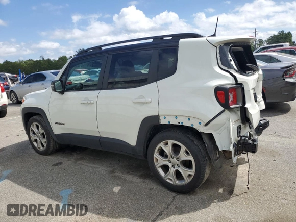 2020 Jeep Renegade Limited with VIN ZACNJAD1XLPL75983, listed as a Copart auction lot 48371833 with 24,869 mi miles and . Bid and sale history available at DreamBid. Image 2.