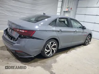 2024 Volkswagen Jetta GLI Autobahn with VIN 3VW2T7BUXRM084277, listed as a Copart auction lot 50984835 with 17,321 mi miles and Salvage Title. Bid and sale history available at DreamBid. Image 3.