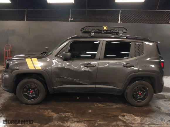 2019 Jeep Renegade Sport with VIN ZACNJBAB4KPK79364, listed as a IAAI auction lot 41593126 with 129,902 mi miles. Bid and sale history available at carsss.com. Image 14.