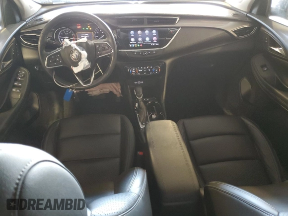 2021 Buick Encore GX Essence with VIN KL4MMGSL5MB150213, listed as a Copart auction lot 51256435 with 38,465 mi miles and Salvage title. Bid and sale history available at DreamBid. Image 8.