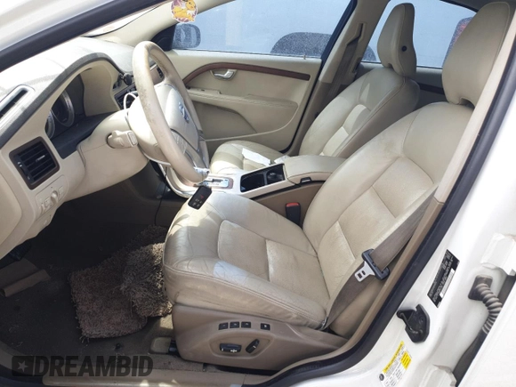 2011 Volvo S80 3.2L with VIN YV1952AS6B1148746, listed as a Copart auction lot 48601615 with 168,386 mi miles and Salvage Title. Bid and sale history available at carsss.com. Image 7.