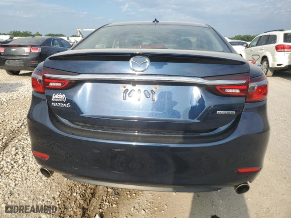 2020 Mazda Mazda6 Grand Touring Reserve with VIN JM1GL1WY0L1524336, listed as a Copart auction lot 62899284 with 10,850 mi miles and Salvage Title. Bid and sale history available at carsss.com. Image 6.
