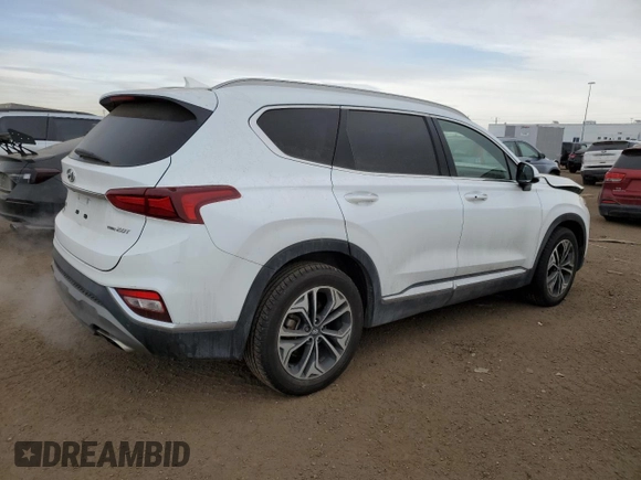 2019 Hyundai Santa Fe Ultimate with VIN 5NMS5CAA8KH022544, listed as a Copart auction lot 71146552 with 46,417 mi miles. Bid and sale history available at carsss.com. Image 3.