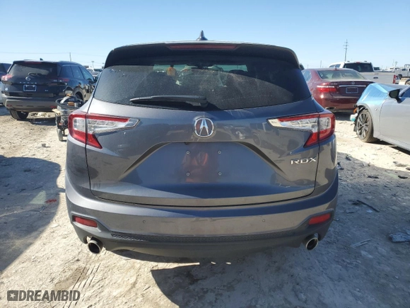 2021 Acura RDX w/Technology Package with VIN 5J8TC1H57ML021069, listed as a Copart auction lot 86820444 with 51,463 mi miles and Salvage Title. Bid and sale history available at carsss.com. Image 6.