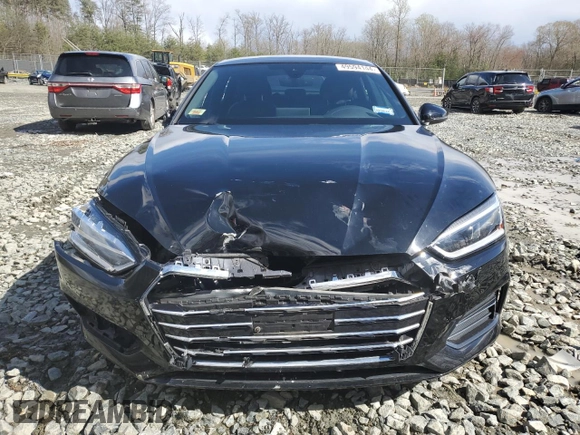 2019 Audi A5 Sportback Premium Plus with VIN WAUBNCF55KA057836, listed as a Copart auction lot 49594144 with 48,259 mi miles and . Bid and sale history available at DreamBid. Image 5.