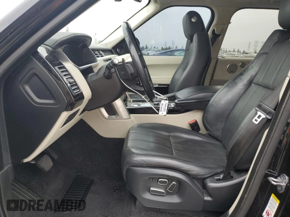 2013 Land Rover Range Rover HSE with VIN SALGS2DF2DA103058, listed as a Copart auction lot 53796295 with 130,843 mi miles and Salvage title. Bid and sale history available at DreamBid. Image 7.