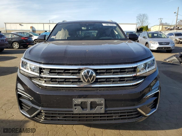 2021 Volkswagen Atlas Cross Sport 3.6L V6 SEL with VIN 1V2SE2CAXMC212580, listed as a Copart auction lot 79610504 with 47,071 mi miles and Salvage Title. Bid and sale history available at carsss.com. Image 5.