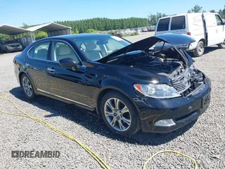 2007 Lexus LS 460 with VIN JTHBL46F775028750, listed as a IAAI auction lot 42381110 with 59,941 mi miles and . Bid and sale history available at DreamBid. Image 1.