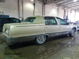 1995 Cadillac Fleetwood z VIN 1G6DW52P5SR715543, wystawiony jako Copart lot #51841755 z przebiegiem 92 222 mil mil oraz Czysty tytuł • Clean title. Historia ofert i sprzedaży dostępna na DreamBid. Obrazek 3.