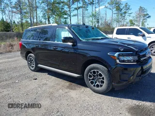 2024 Ford Expedition Max XLT with VIN 1FMJK1H83REA27722, listed as a IAAI auction lot 41826831 with 31,276 mi miles and . Bid and sale history available at DreamBid. Image 1.