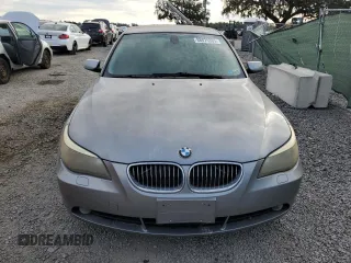 2007 BMW 5 Series 525i with VIN WBANE53527CW66780, listed as a Copart auction lot 88875305 with Not Provided miles and Salvage Title. Bid and sale history available at carsss.com. Image 5.