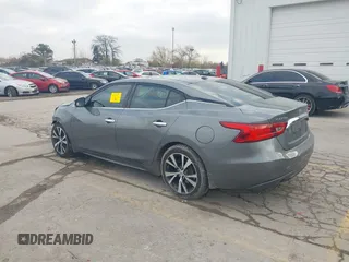 2017 Nissan Maxima S with VIN 1N4AA6AP1HC361740, listed as a IAAI auction lot 40868494 with 90,607 mi miles and . Bid and sale history available at DreamBid. Image 3.