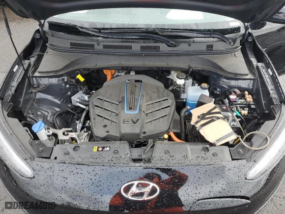 2023 Hyundai Kona Electric SE with VIN KM8K23AG8PU192105, listed as a Copart auction lot 79938444 with 18,629 mi miles and Salvage Title. Bid and sale history available at carsss.com. Image 12.