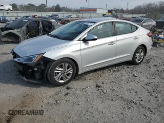 2020 Hyundai Elantra SEL with VIN 5NPD84LF6LH538744, listed as a Copart auction lot 46952435 with 95,446 mi miles and Salvage Title. Bid and sale history available at DreamBid. Image 1.