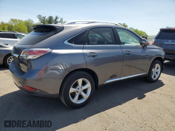 2015 Lexus RX 350 with VIN 2T2BK1BA4FC295693, listed as a Copart auction lot 54856955 with 104,430 mi miles and Salvage Title. Bid and sale history available at DreamBid. Image 3.