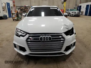 2018 Audi S4 Prestige z VIN WAUC4AF43JA002626, wystawiony jako Copart lot #47585835 z przebiegiem 93 514 mil mil oraz Szkody całkowita. Historia ofert i sprzedaży dostępna na DreamBid. Obrazek 5.