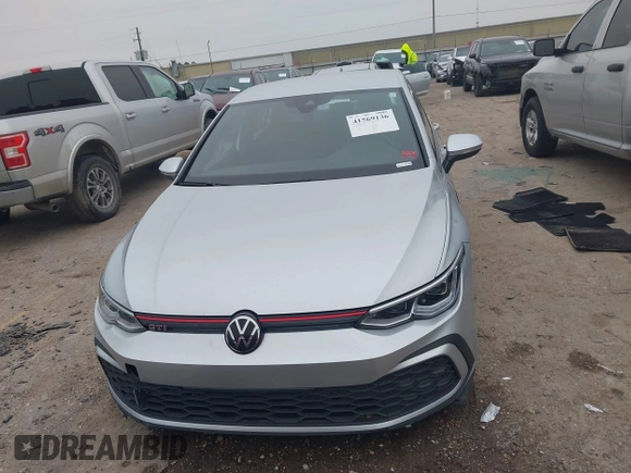 2023 Volkswagen Golf GTI S with VIN WVWGA7CD1PW177442, listed as a IAAI auction lot 41569136 with 35,713 mi miles. Bid and sale history available at carsss.com. Image 12.