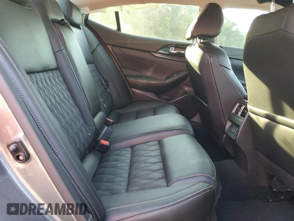 2023 Nissan Maxima Platinum with VIN 1N4AA6FV4PC505934, listed as a Copart auction lot 74889614 with 10,454 mi miles and Salvage title. Bid and sale history available at DreamBid. Image 10.