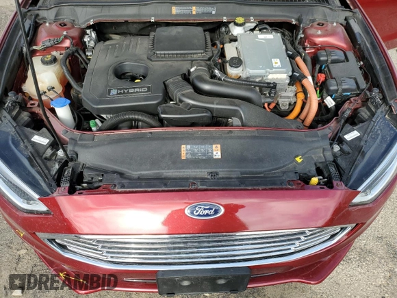 2018 Ford Fusion Hybrid Titanium with VIN 3FA6P0RU6JR177624, listed as a Copart auction lot 54309355 with 105,299 mi miles and Clean Title. Bid and sale history available at carsss.com. Image 11.