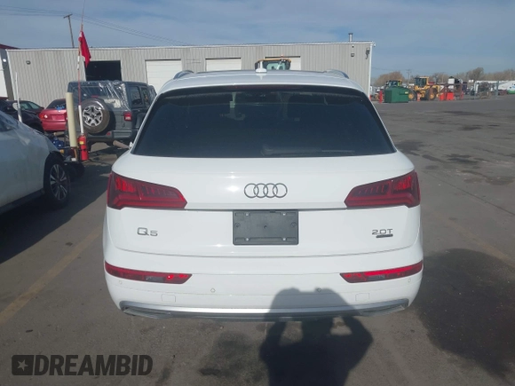 2018 Audi Q5 Prestige with VIN WA1CNAFYXJ2027305, listed as a IAAI auction lot 41962321 with 24,465 mi miles. Bid and sale history available at carsss.com. Image 16.