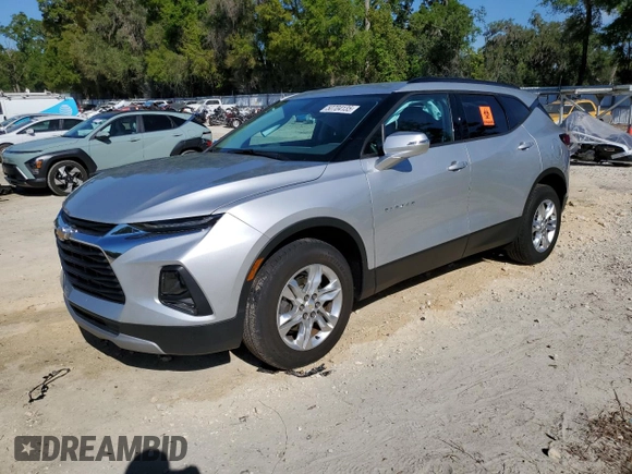2020 Chevrolet Blazer LT with VIN 3GNKBDRS9LS588421, listed as a Copart auction lot 50704135 with 16,988 mi miles and Salvage title. Bid and sale history available at DreamBid. Image 1.