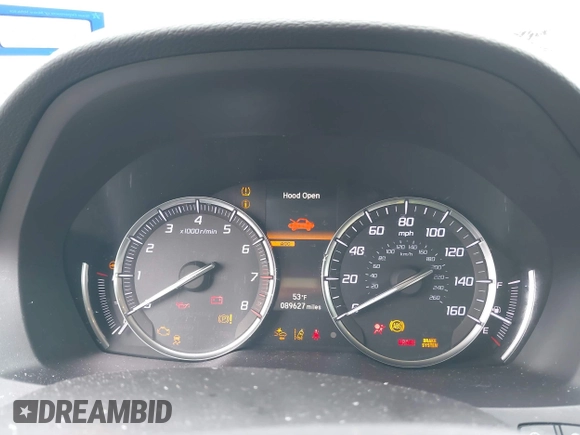 2019 Acura MDX with VIN 5J8YD3H3XKL011484, listed as a IAAI auction lot 41450303 with 89,627 mi miles and . Bid and sale history available at DreamBid. Image 7.
