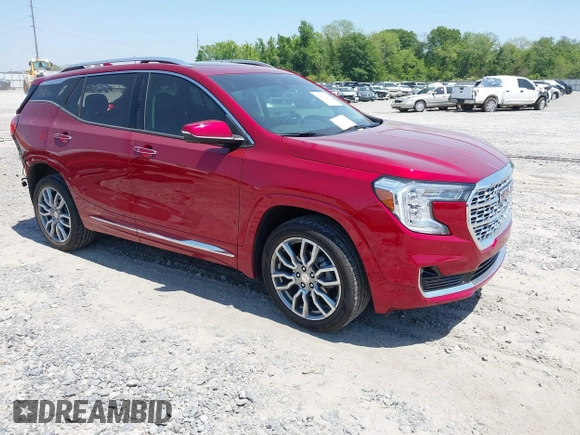 2024 GMC Terrain Denali with VIN 3GKALXEG8RL325865, listed as a IAAI auction lot 42060140 with 56,000 mi miles and . Bid and sale history available at DreamBid. Image 1.