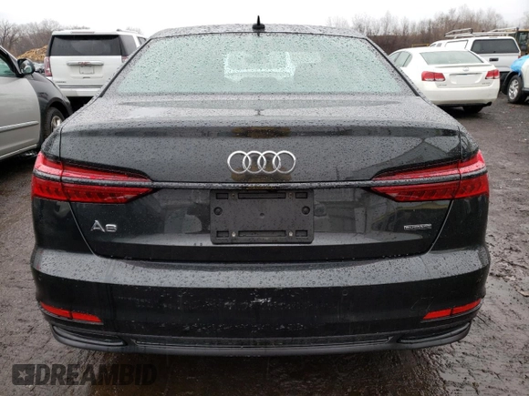 2019 Audi A6 Premium Plus with VIN WAUE8AF24KN124885, listed as a Copart auction lot 46905875 with 43,285 mi miles and Salvage Title. Bid and sale history available at carsss.com. Image 6.