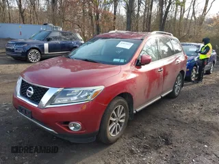 2015 Nissan Pathfinder SV z VIN 5N1AR2MM4FC706409, wystawiony jako IAAI lot #41875922 z przebiegiem 264 330 mil mil oraz . Historia ofert i sprzedaży dostępna na DreamBid. Obrazek 18.