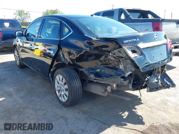 2016 Nissan Sentra S with VIN 3N1AB7AP6GL638515, listed as a IAAI auction lot 42137893 with 1,474 mi miles. Bid and sale history available at carsss.com. Image 3.