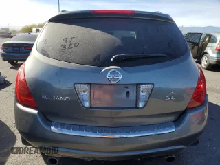 2007 Nissan Murano SL with VIN JN8AZ08TX7W520436, listed as a Copart auction lot 85759104 with 124,874 mi miles and Salvage Title. Bid and sale history available at DreamBid. Image 6.