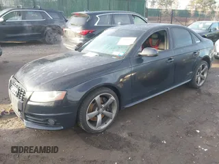 2012 Audi S4 Prestige with VIN WAUKGAFLXCA002877, listed as a IAAI auction lot 41618291 with 107,305 mi miles. Bid and sale history available at carsss.com. Image 2.