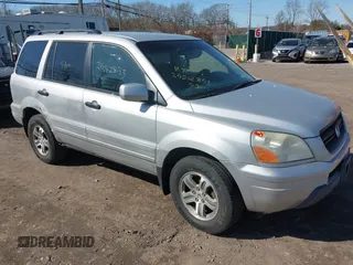 2004 Honda Pilot EX with VIN 2HKYF18524H576155, listed as a IAAI auction lot 41831888 with Not Provided miles and . Bid and sale history available at DreamBid. Image 1.