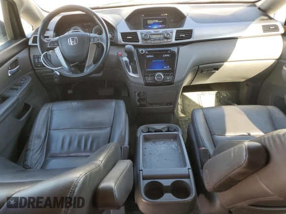 2015 Honda Odyssey EX-L with VIN 5FNRL5H69FB129773, listed as a Copart auction lot 48389155 with 143,047 mi miles and Clean Title. Bid and sale history available at DreamBid. Image 8.