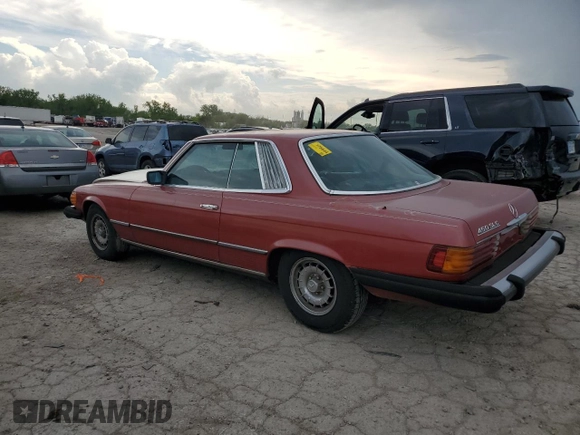 1976 Mercedes-Benz SLC с VIN 10702412015039, выставлен на аукционе Copart как лот 54490515 с пробегом 132 693 миль миль и Чистый • Clean title. История ставок и продаж доступна на DreamBid. Изображение 2.