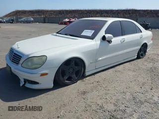 2004 Mercedes-Benz S 430 z VIN WDBNG70J04A423615, wystawiony jako IAAI lot #42407100 z przebiegiem Nie podano mil oraz . Historia ofert i sprzedaży dostępna na DreamBid. Obrazek 2.