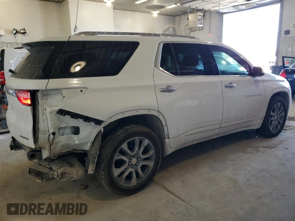 2020 Chevrolet Traverse Premier with VIN 1GNEVKKW9LJ138999, listed as a Copart auction lot 46664665 with 67,329 mi miles and Salvage Title. Bid and sale history available at carsss.com. Image 3.
