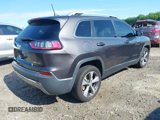 2019 Jeep Cherokee Limited with VIN 1C4PJLDX1KD173431, listed as a IAAI auction lot 42164174 with 87,870 mi miles and . Bid and sale history available at DreamBid. Image 4.
