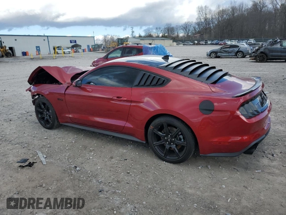 2020 Ford Mustang GT with VIN 1FA6P8CF0L5145203, listed as a Copart auction lot 87235594 with 79,289 mi miles and Salvage Title. Bid and sale history available at DreamBid. Image 2.